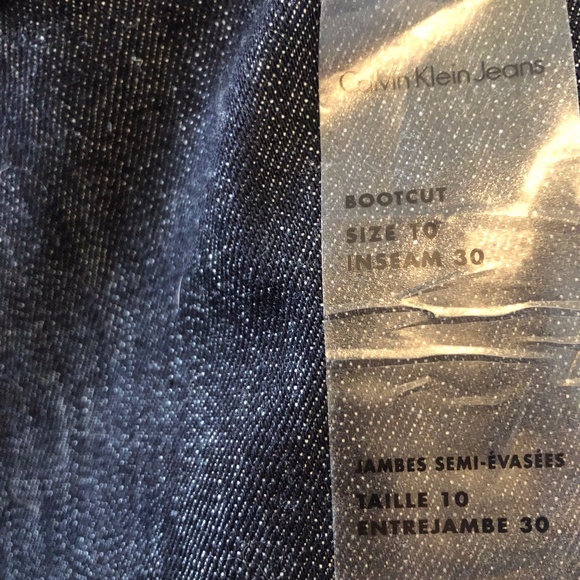 Calvin Klein Bootcut Jeans - Picture 1 of 6